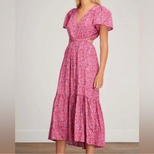 XIRENA GABRIELLE DRESS IN PINK FLORA